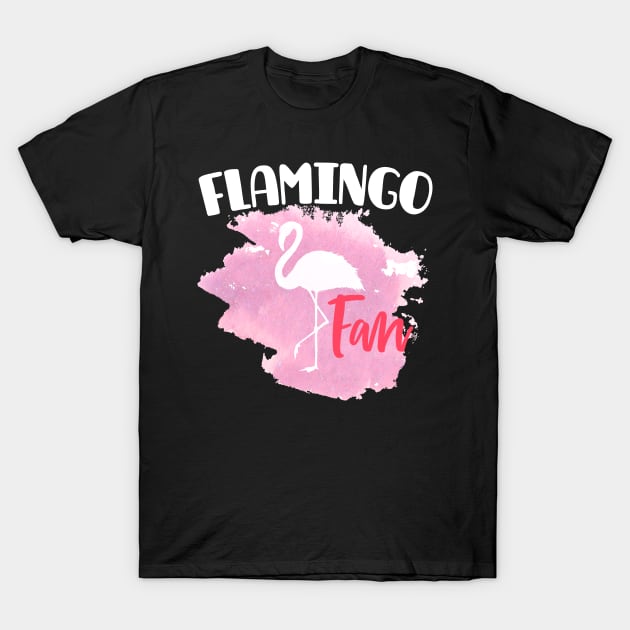 Flamingo Fan Art design product T-Shirt by SzarlottaDesigns